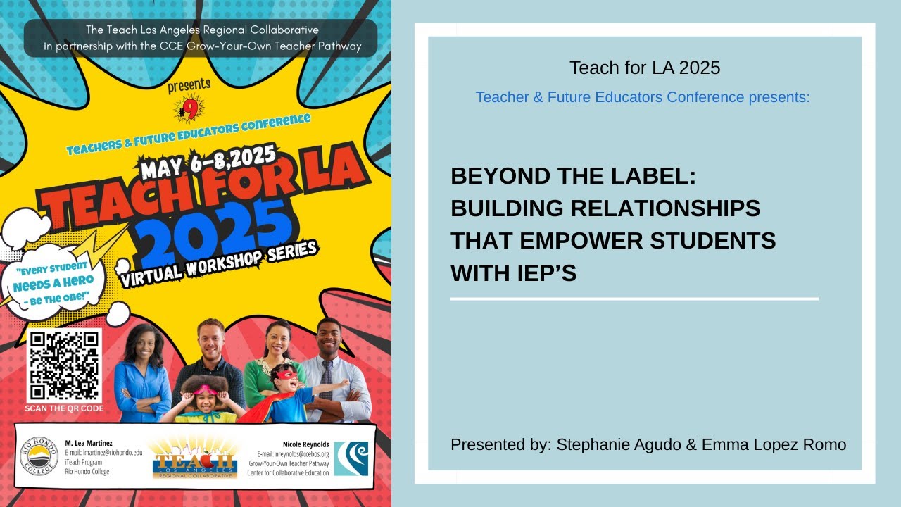 Beyond the Label: Building Relationships that Empower Students with IEPs