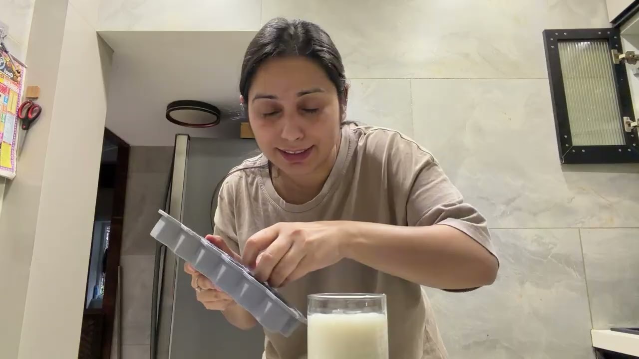 Unboxing + making cinnamon latte ￼| DAILY VLOG-199/365 | #vidhi #dailyvlog 