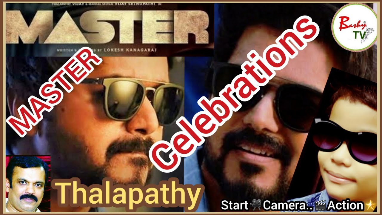Vijay l Master Release Celebration I Thalapathy l Bashy TV