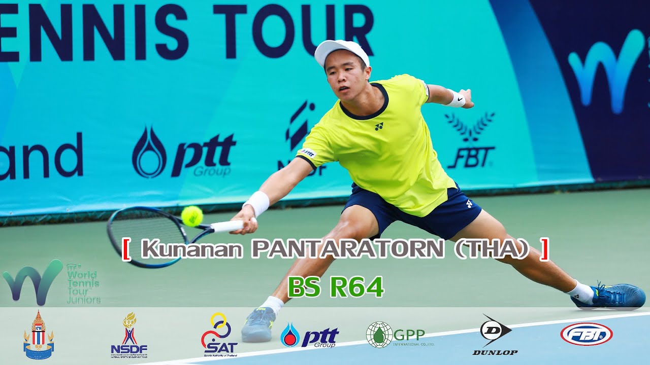 ITF Juniors World Tennis Tour J200 (1) BS R64 - Kunanan PANTARATORN (THA) vs John BOTHMA (RSA)