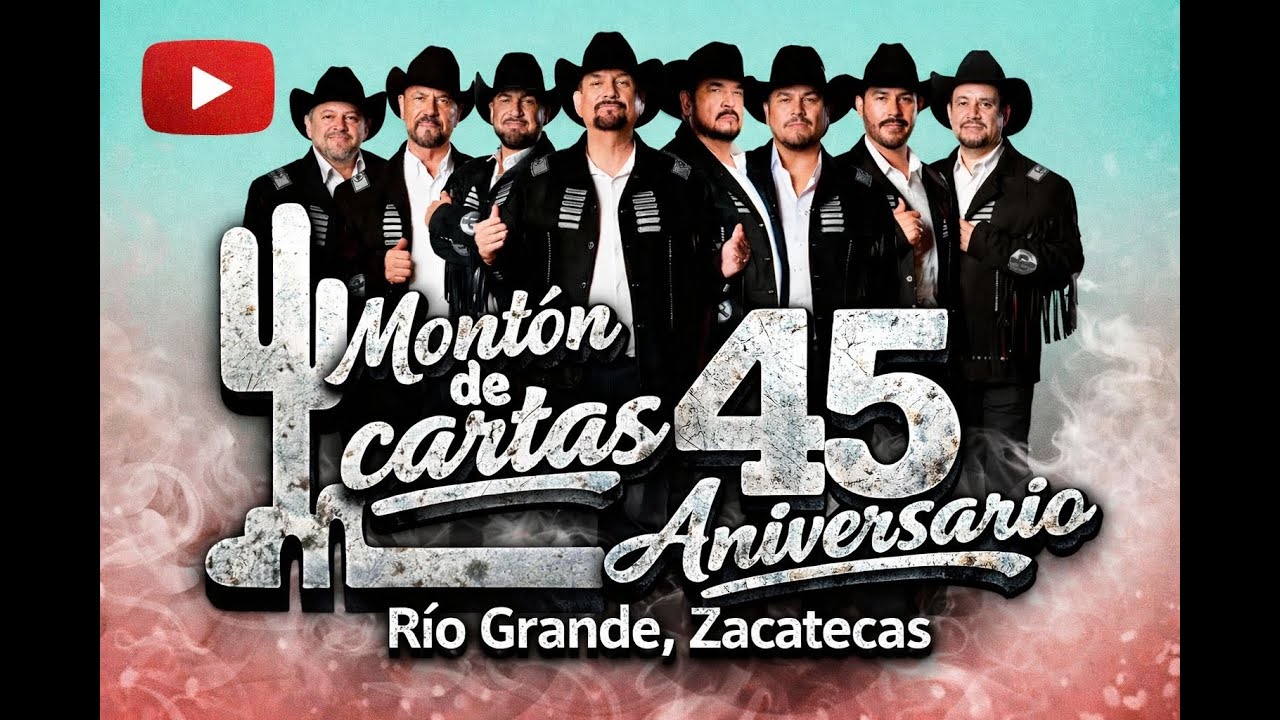 CONJUNTO RIO GRANDE - MONTON DE CARTAS, 45 ANIVERSARIO [En Vivo]