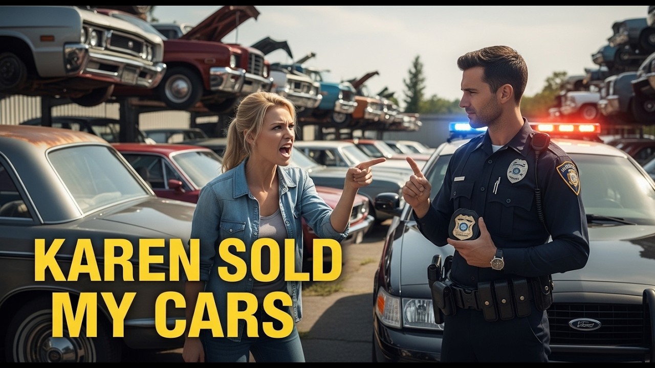Karen Sold My Classic Cars to a Junkyard While I Was Away She Didn’t  wasthe Officer Investigating