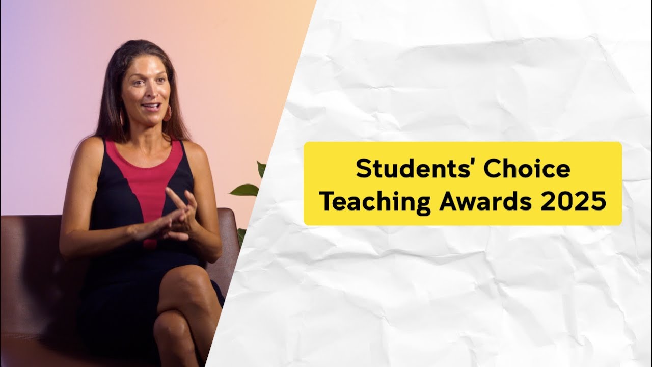 UNSW Students' Choice Teaching Awards 2025 - Dr Ebony Lewis