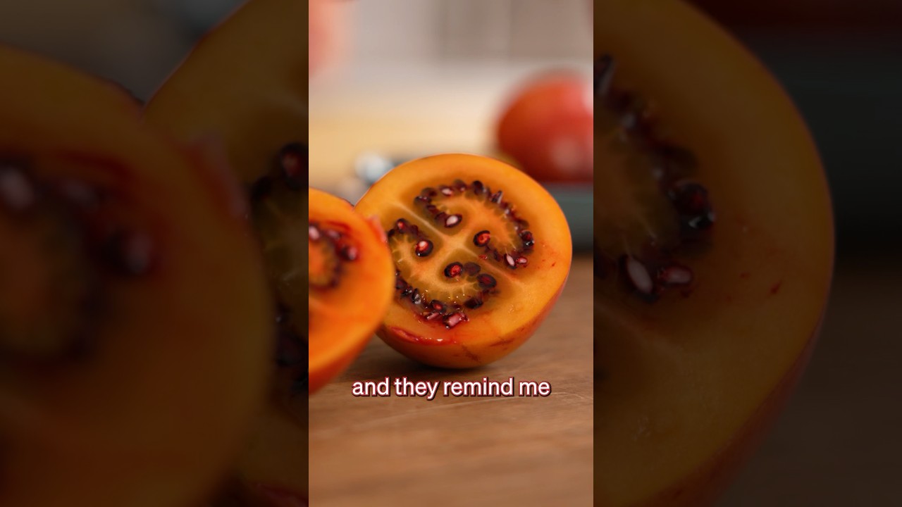 The Tamarillo aka the tree tomato. Have you tried one?