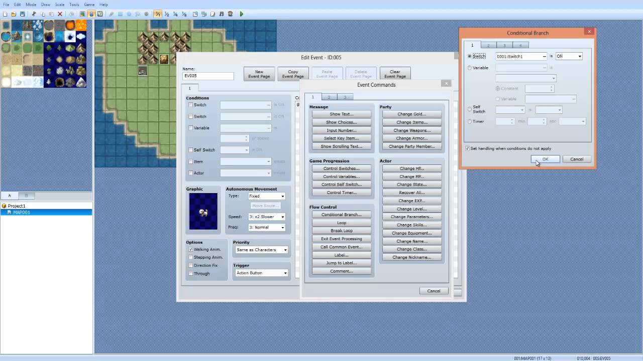 RPG Maker VX Ace Tutorials - (SE02 E14) - Everything About Events