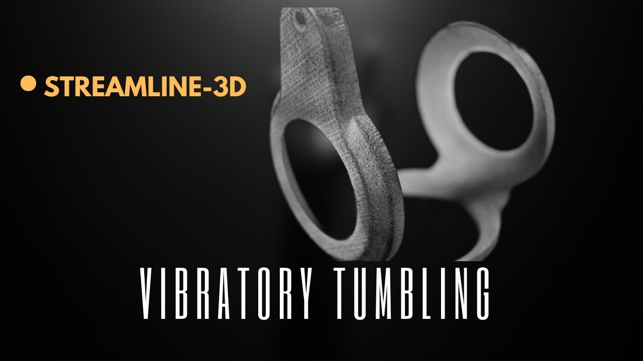 MJF 3D Printing Material Finishing- VIBRATORY TUMBLING