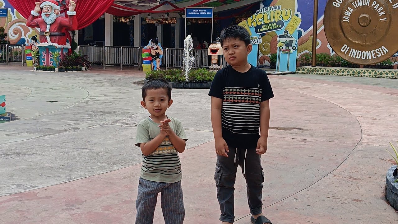 JATIM PARK 1 BATU DI LIBURAN TAHUN BARU, TIDAK BEGITU RAMAI..
