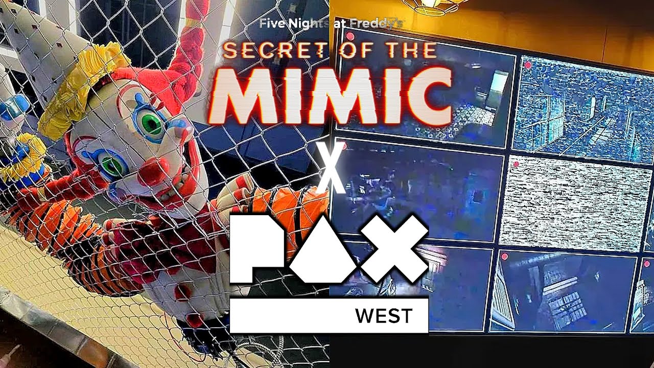 Я ИГРАЛ В FNAF Secret Of The Mimic! Pax West