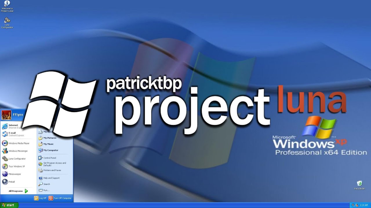 Project Luna - Windows 10 z wyglądem Windows XP