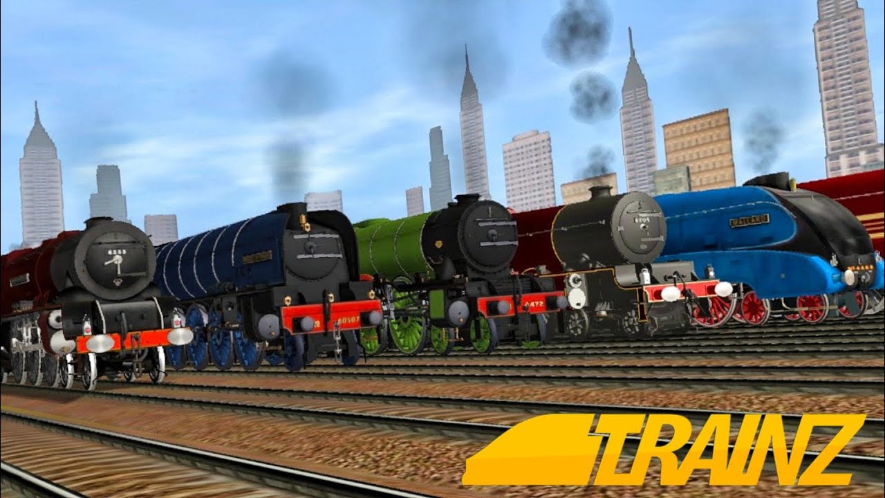 Trainz Driver 2 - British Steam Locomotive Race!
