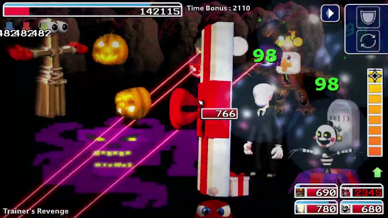 Прохождение финального босса Демо версии Fnaf World Refreshed | Версия 1.6.1