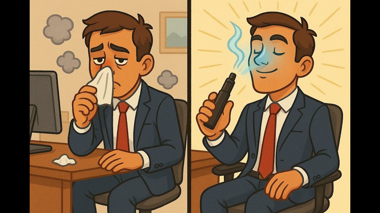 Что вы парите, когда ваши дыхательные пути забиты и перегружены ~ Я попробовал 3 жидкости, и побе...