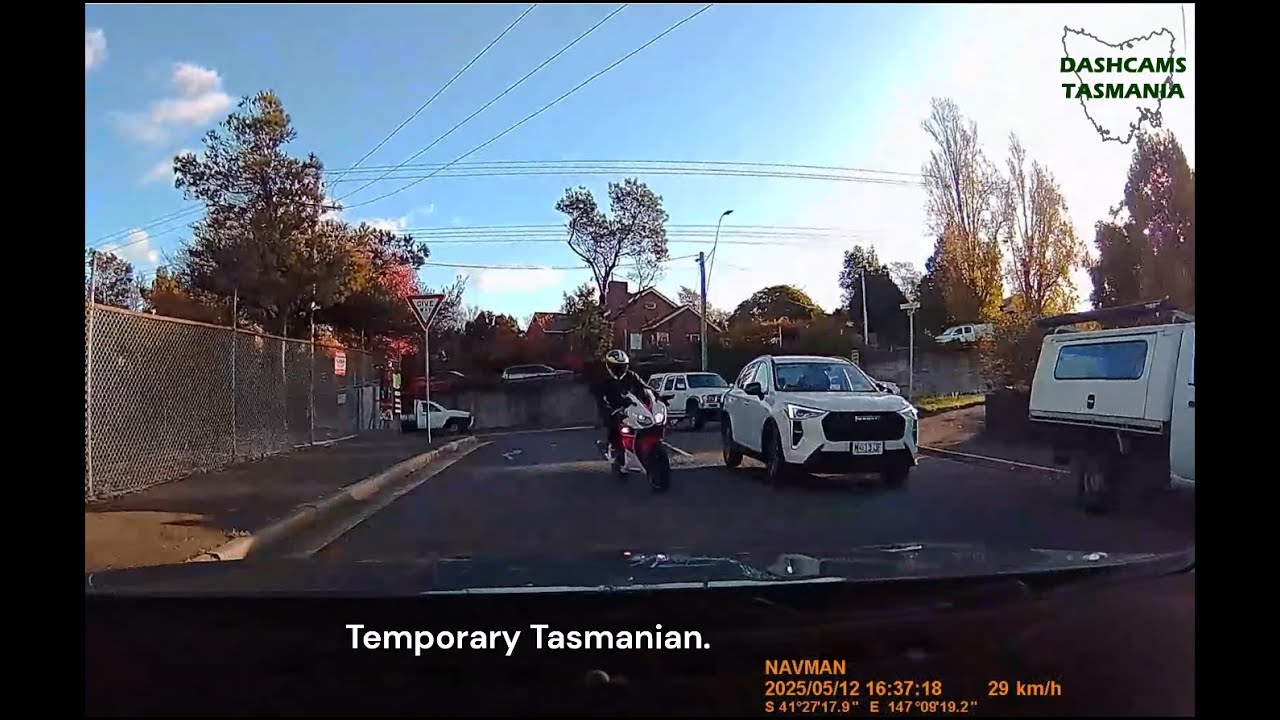 Dashcams Tasmania 2025- The Best Bits - Two Wheels Compilation