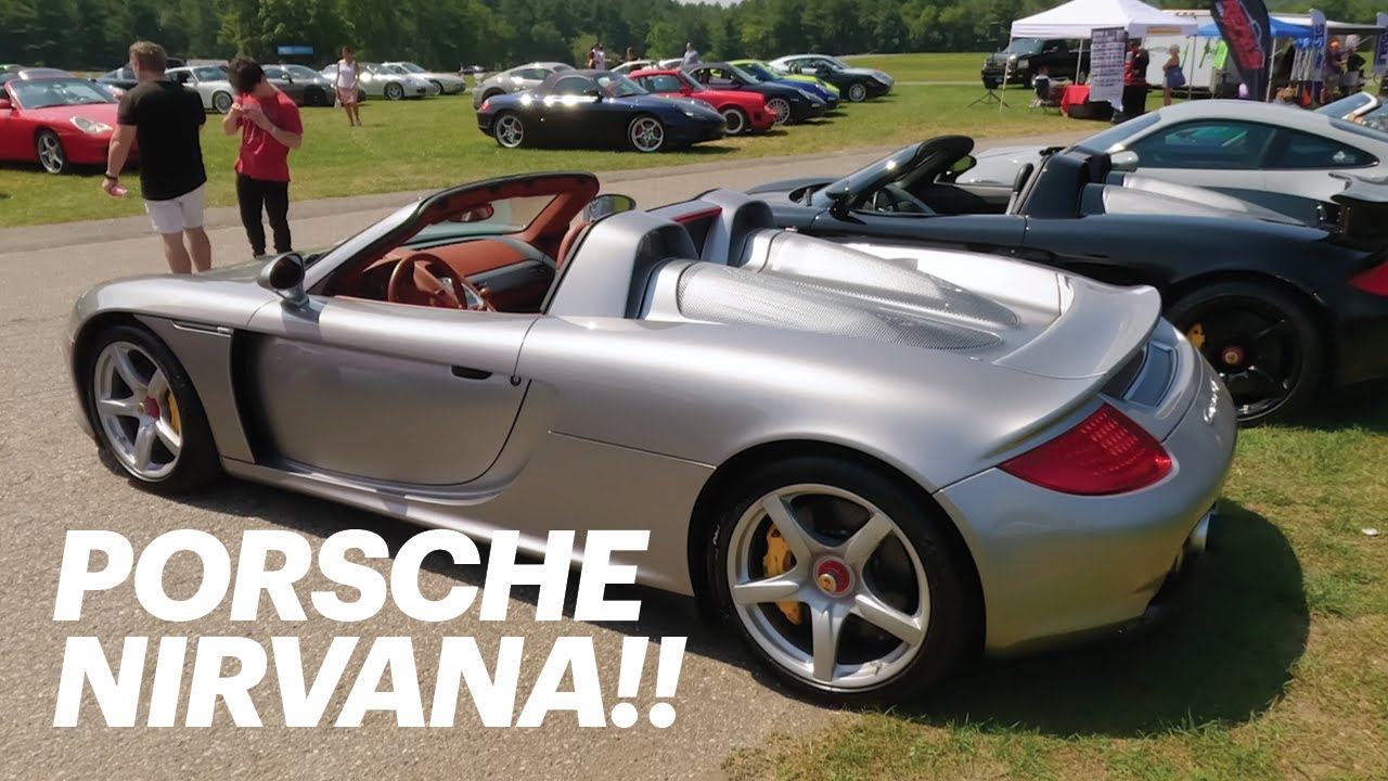 PORSCHE HEAVEN? Porsches TAKE OVER Lime Rock Park Raceway!