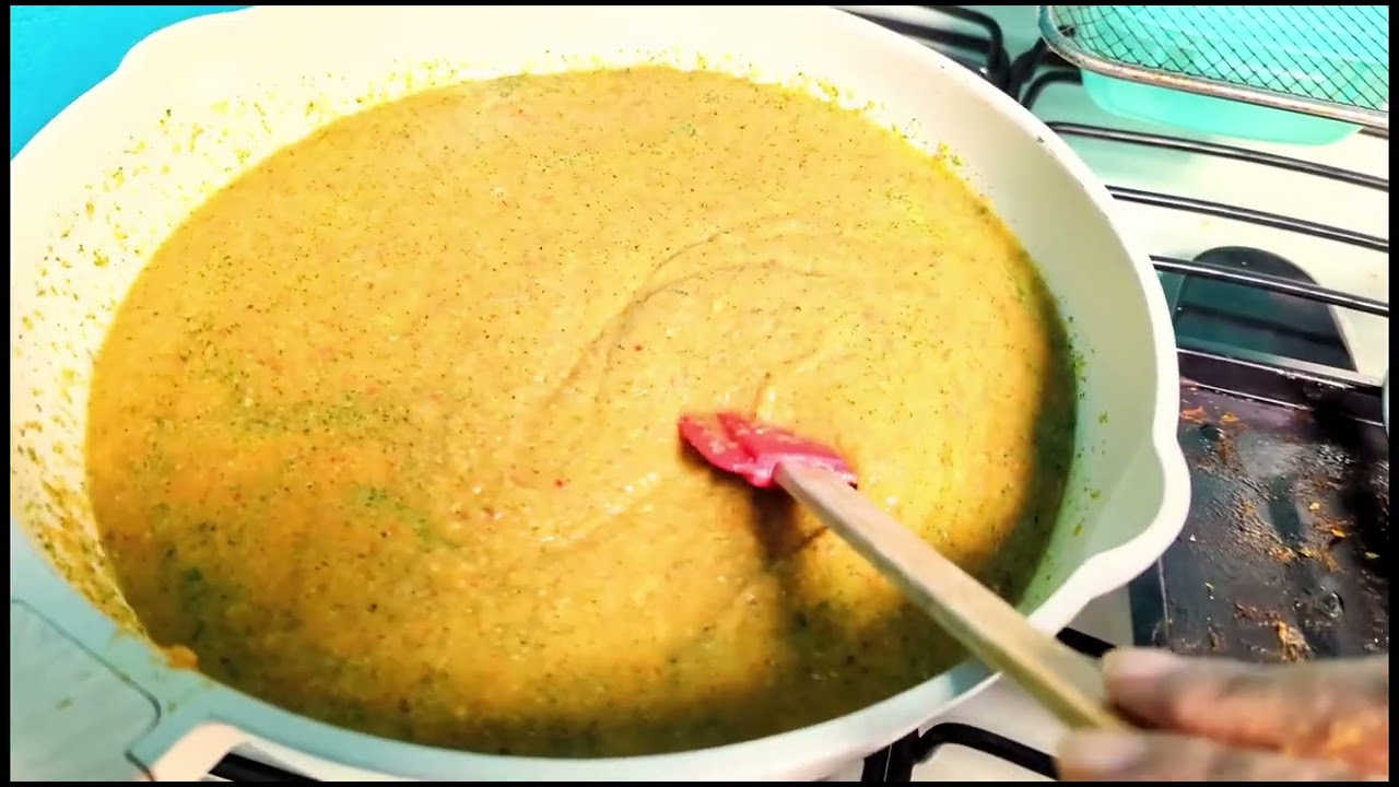 Crema de verduras en freidora de aire | Súper cremosa y fácil