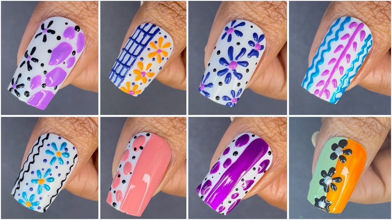 10+ Easy nails 💅 art design with household items | #youtubevideo #nailart #subscribe 👍