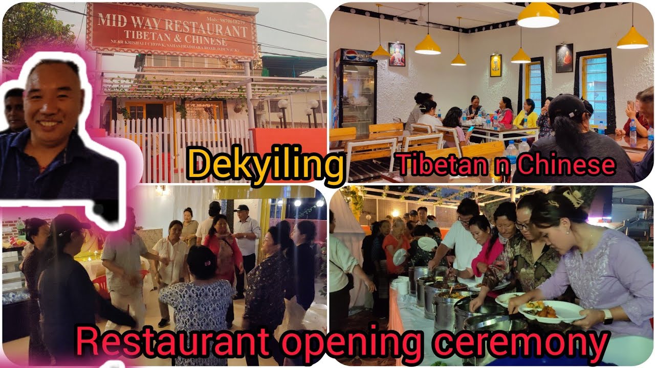 Opening ceremony #finest cuisine #restaurant #cafe at mid way#tsundue family #trending