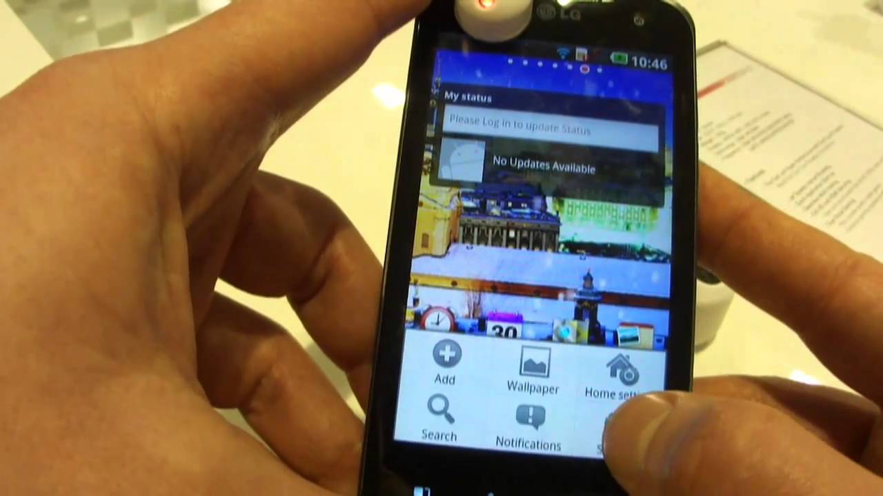 LG Optimus 2X hands on - MWC 2011 Barcelona