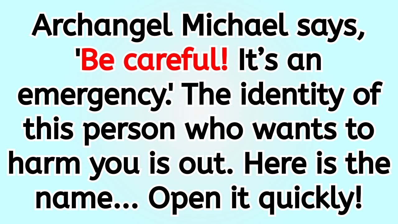 🔴 The identity of the person, who wants to harm you is out. Here is the name. The letter starts..