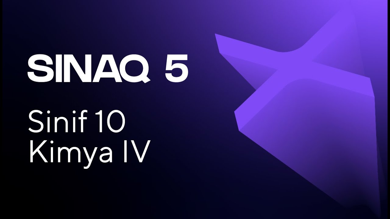 Kimya IV 10-cu sinif   Güvən Sınaq 5 Qrup fənləri üzrə