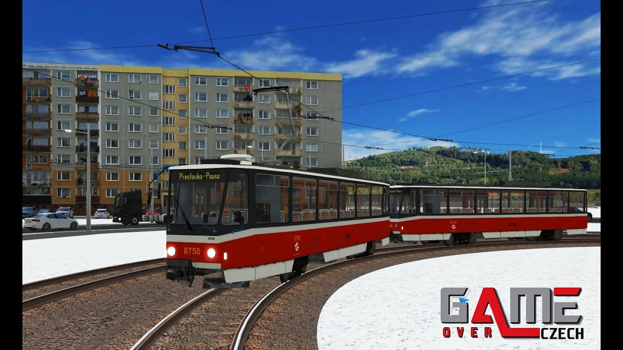 Linka 1 Vozovna Střeln&aacute; hora &rarr; Evropsk&aacute; | SIMT SIMULATOR