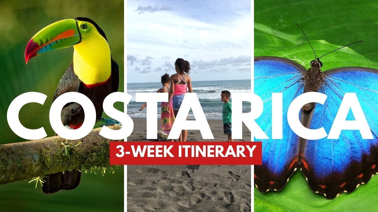 3 Weeks in COSTA RICA | From Volcano to Pacific Ocean Beaches