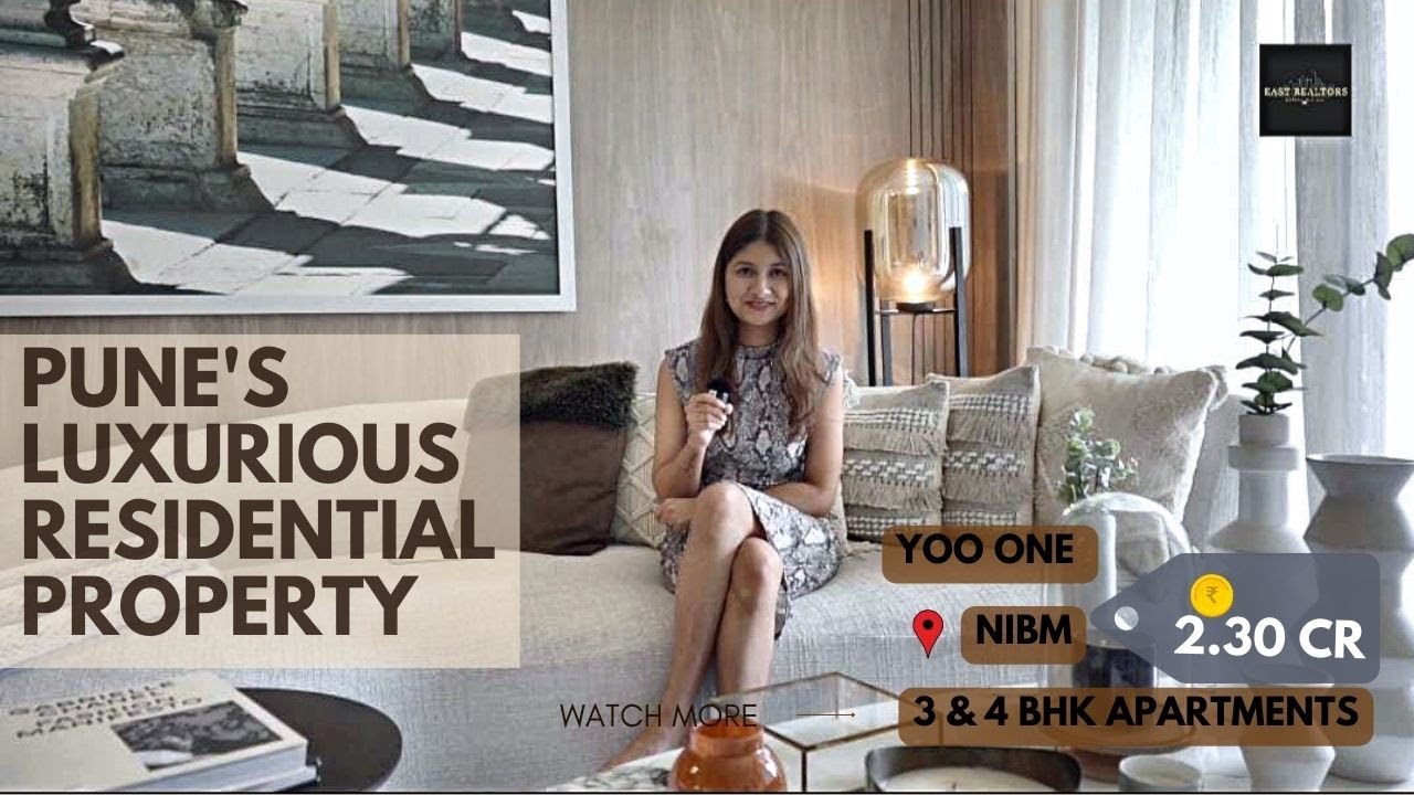 Yoo One, NIBM Road, Pune l 3 BHK sample flat video l Pune's  Luxurious Residential Property