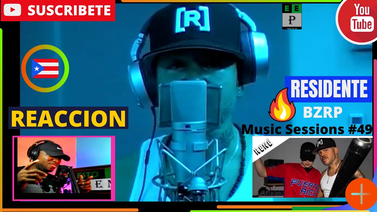 No Fue Lo Que Me Esperaba |PANAMEÑO REACCIONA|  RESIDENTE - BZRP Music Sessions #49 #RapPuertoRico