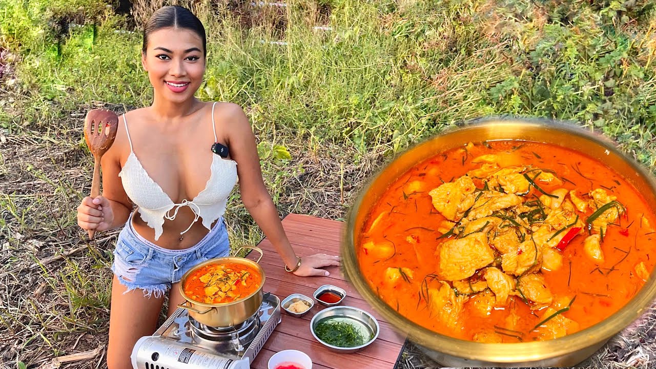 THAI RED CURRY Recipe: How to Cook Authentic PANANG CHICKEN