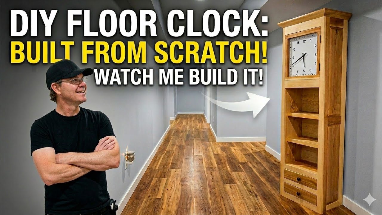Modern Floor Clock Build