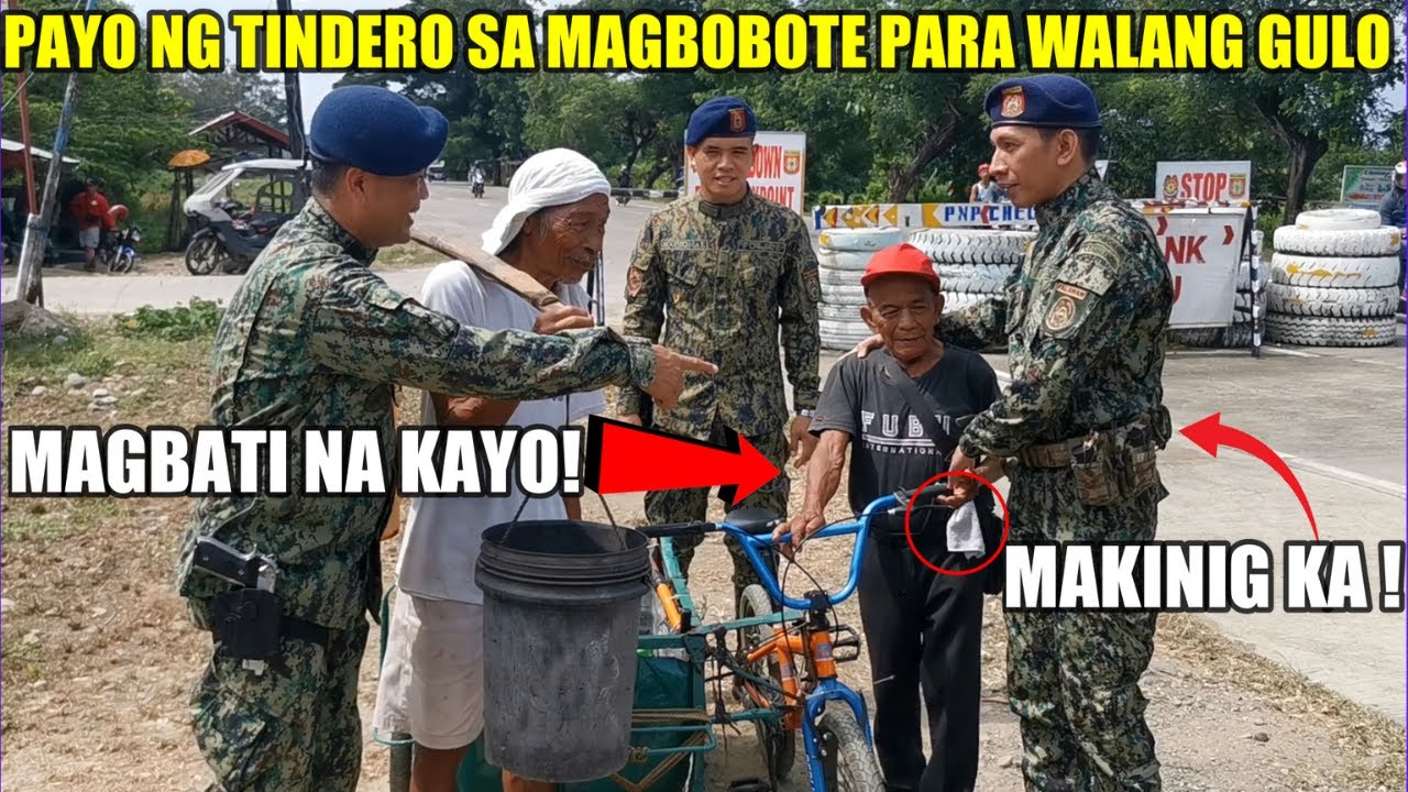 MAGBOBOTE AT TINDERO NG ISDA INABANGAN SA CHECKPOINT NG MGA PULIS