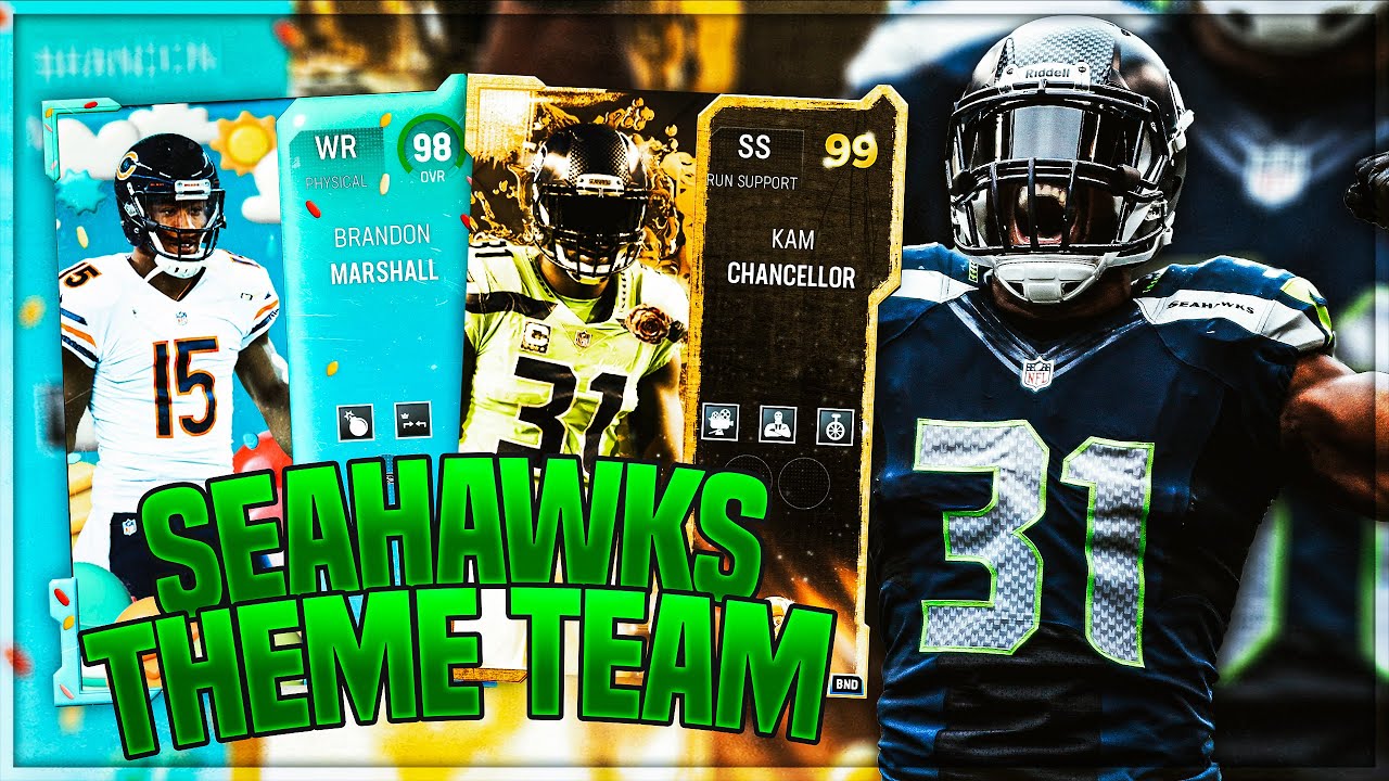 THE BEST THEME TEAM GETS BETTER!BRANDON MARSHALL AND KAM CHANCELLOR ARE UNSTOPPABLE!- MADDEN 23