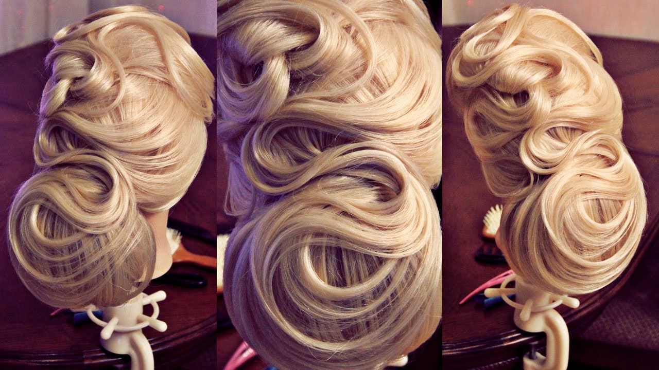 Ретро причёска | Авторские причёски | Лена Роговая | Hairstyles by REM | Copyright © #hairstyles