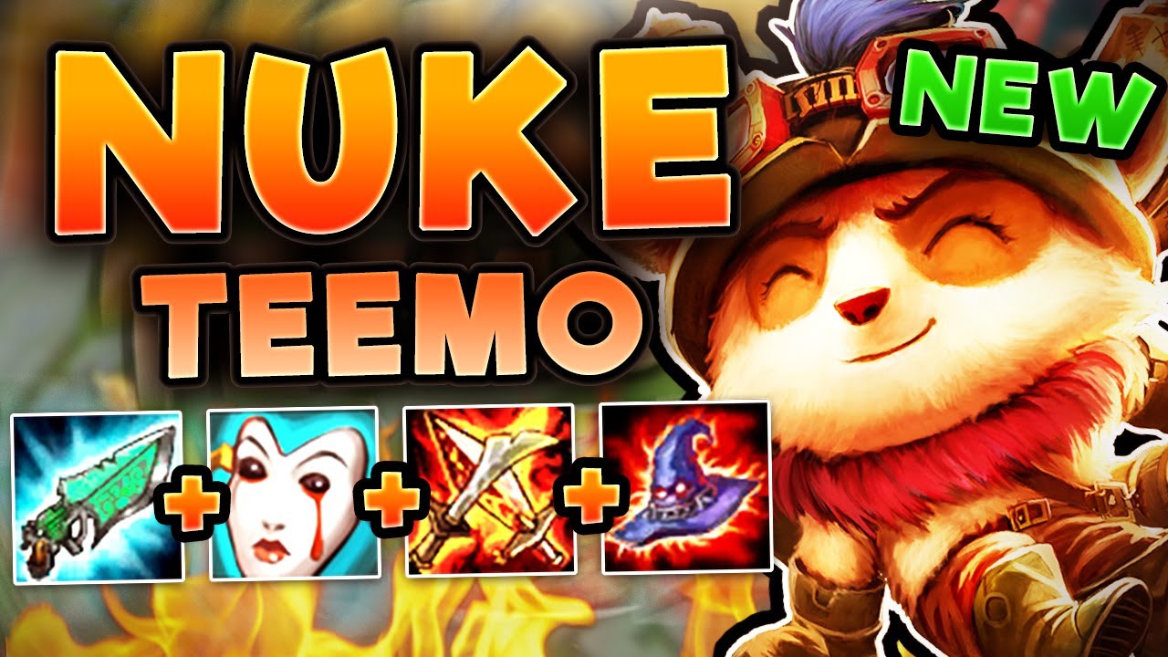 WHY IS THIS NEW NUKE TEEMO BUILD SO BUSTED?? NEW BEST TEEMO TOP BUILD SEASON 7! - League of Legends