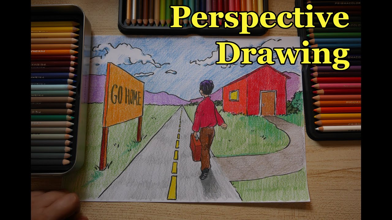 Grade 5: Perspective Drawing (Renaissance Art)