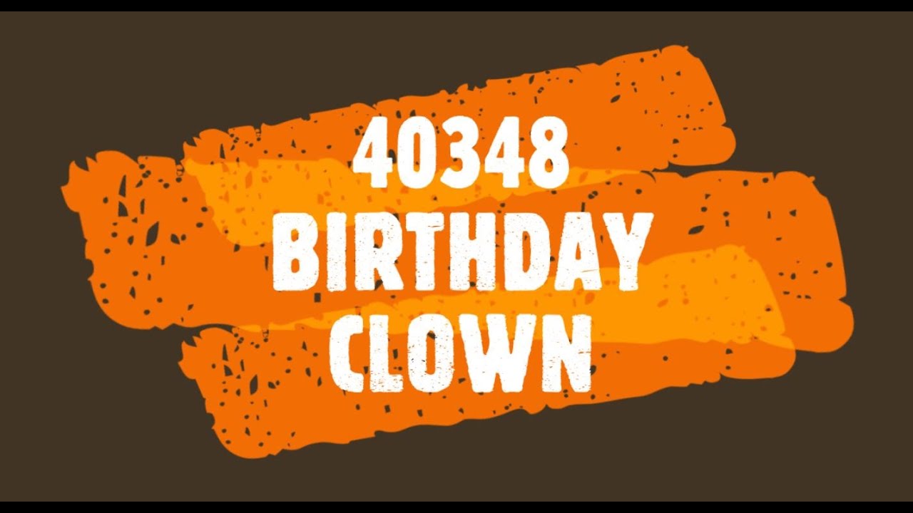40348 | Birthday Clown (speed build)