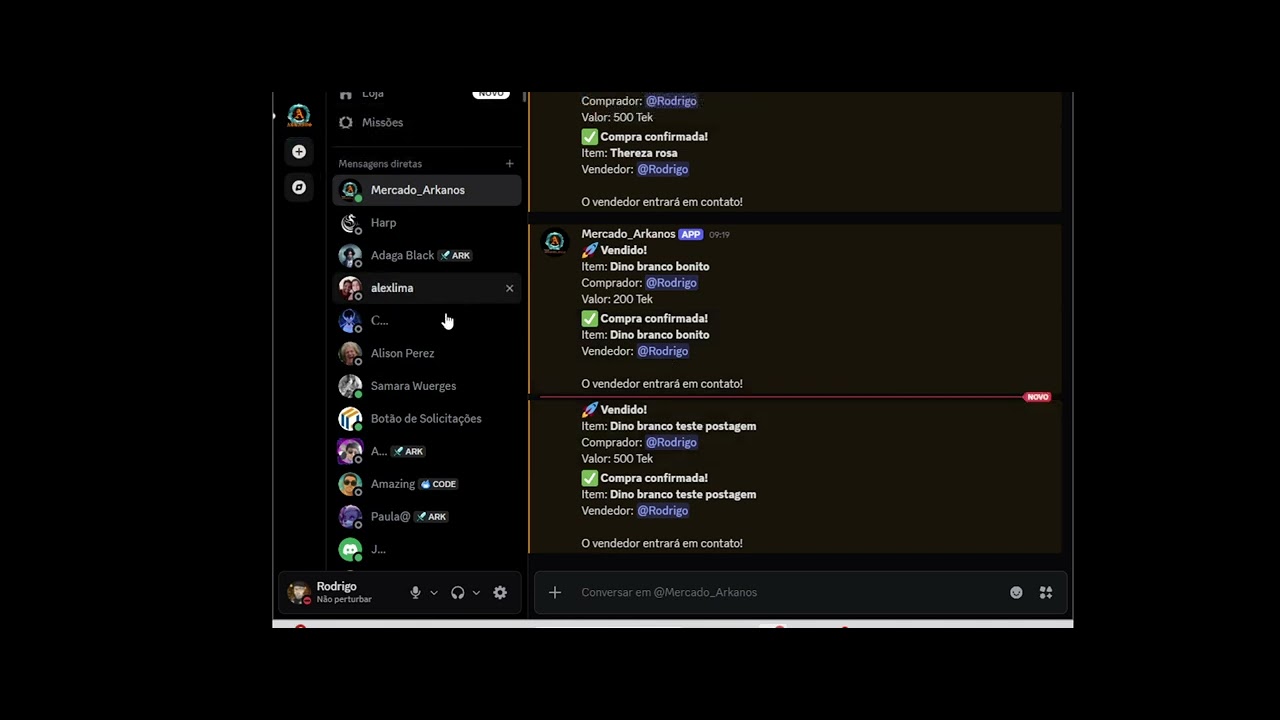 Video explicativo Mercado_Arkanos. postagem.