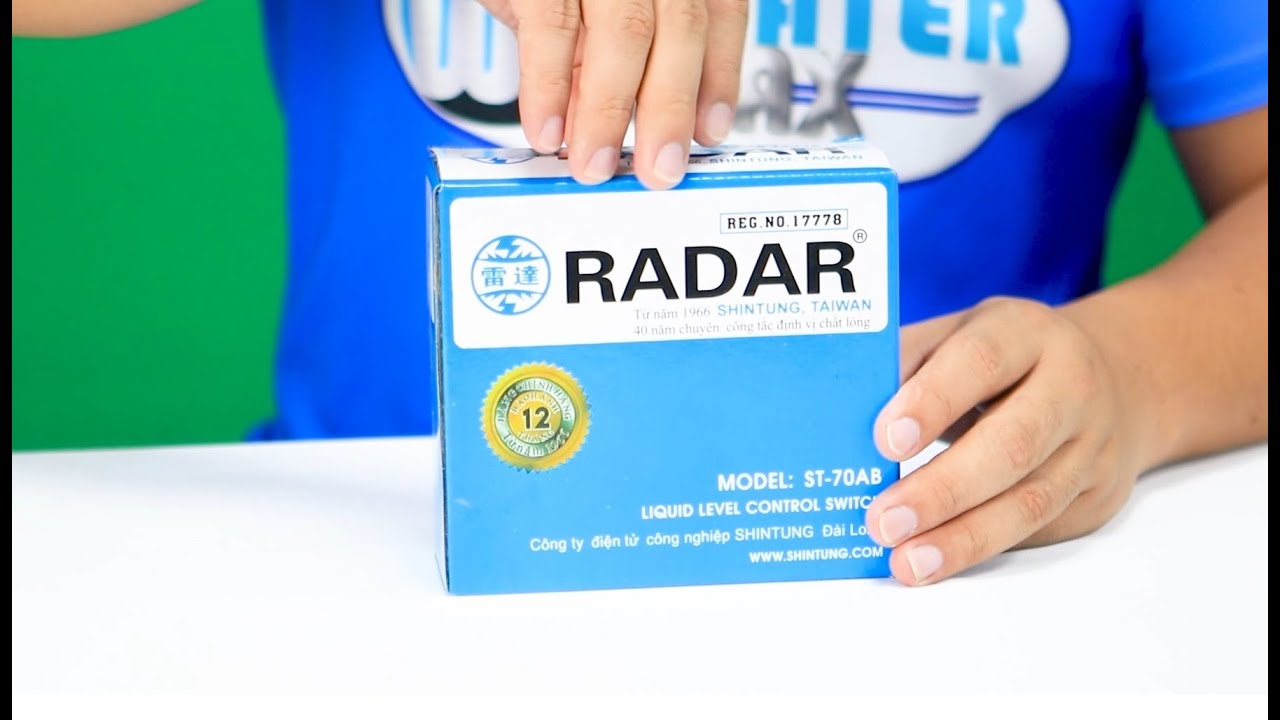 Radar Water level switch
