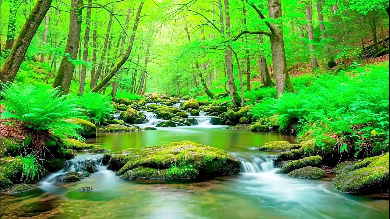 Relaxing River Sound for Deep Sleep | Health Boosting Ambience for Peaceful Rest