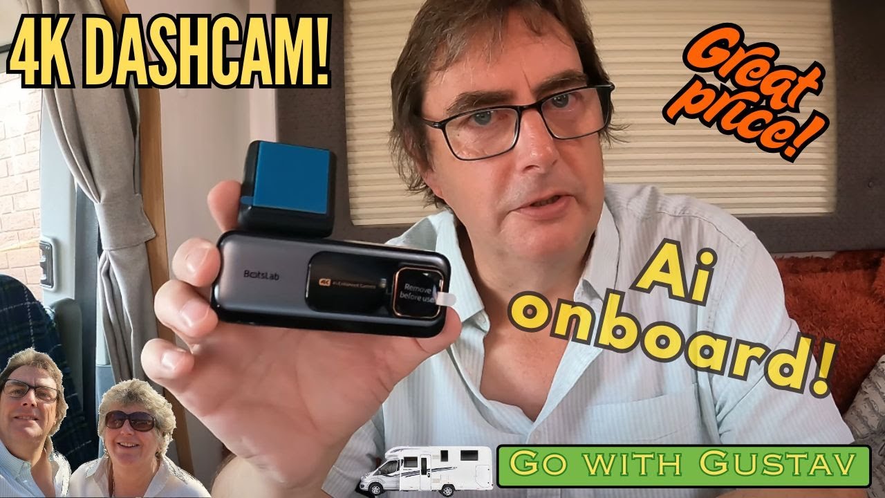 Ai in a 4K Dash Cam? Rear Cam included!  Botslab Dash Cam G980H