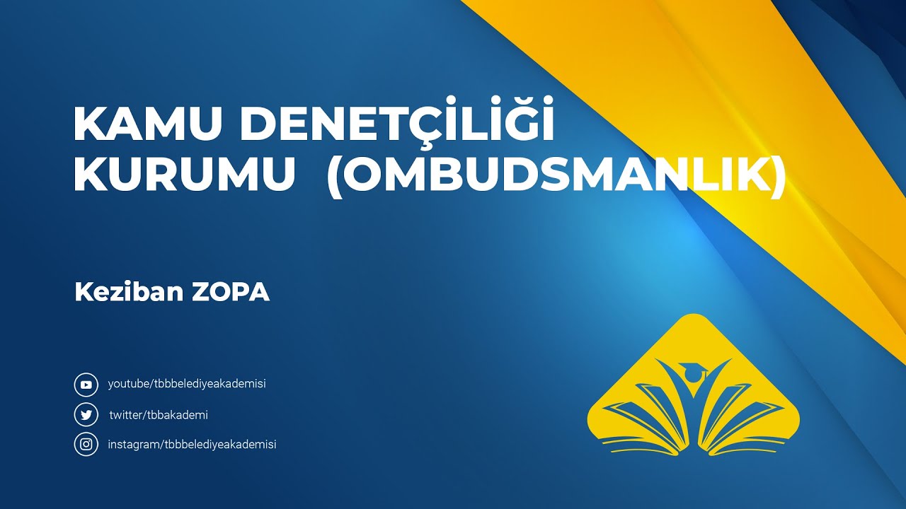 Kamu Denetçiliği Kurumu Ombudsmanlık