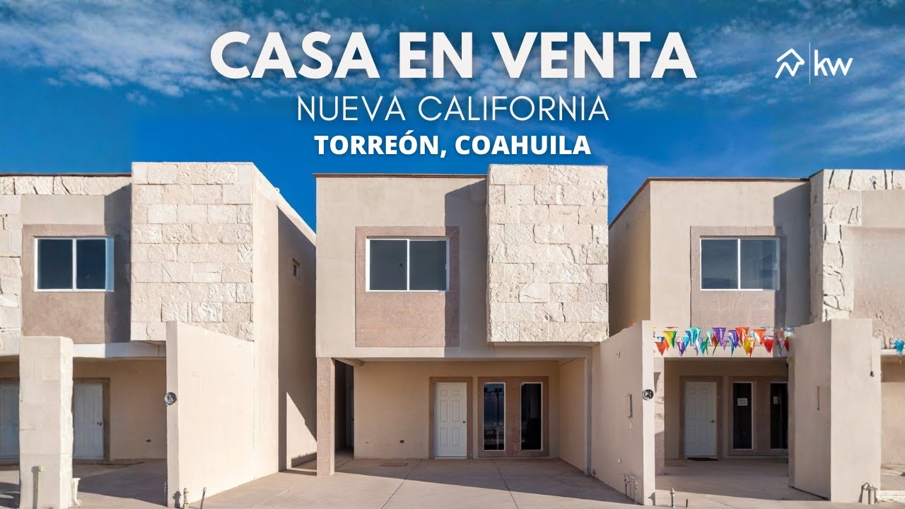 CASA EN VENTA NUEVA CALIFORNIA TORREÓN 📍 | Cerrada del Capullo Torreón, Coahuila