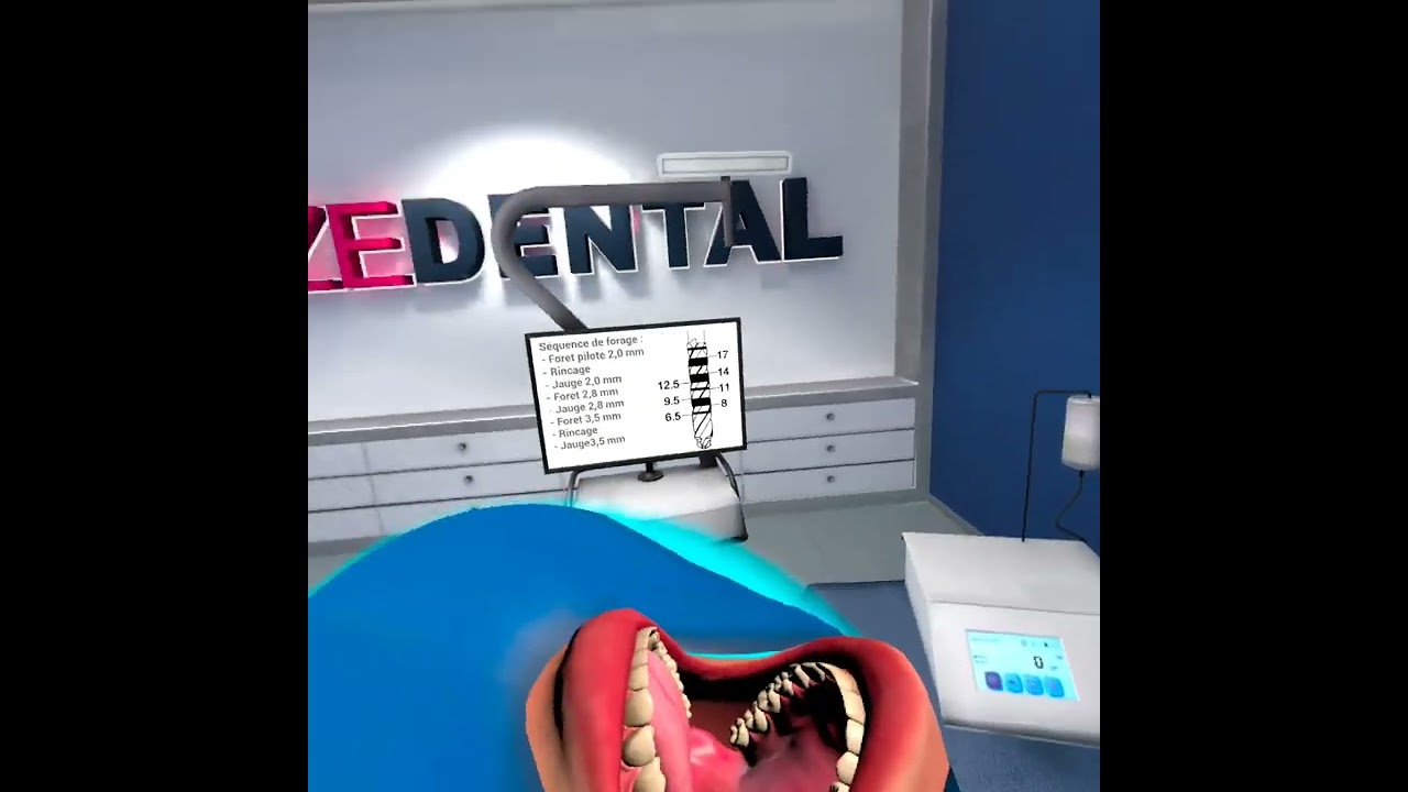 Zedental Simulateur VR Implant
