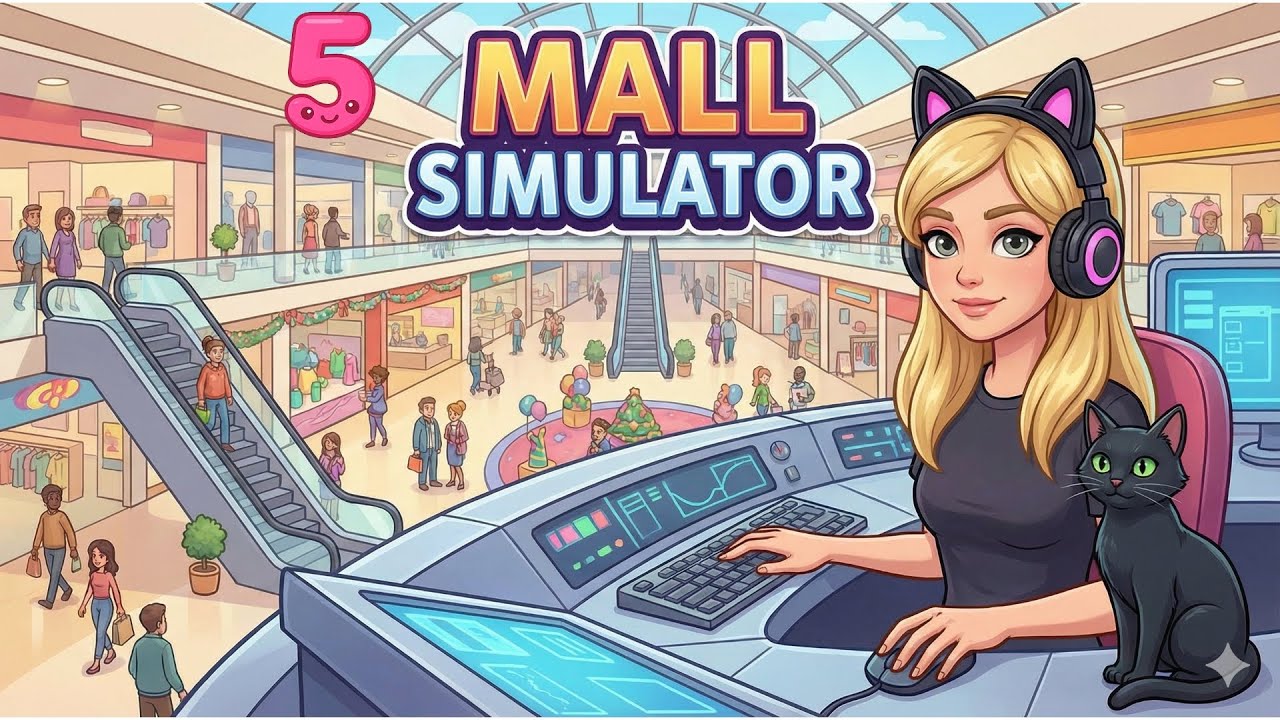 MALL SIMULATOR ➤ ОТКРЫЛИ СУПЕРМАРКЕТ! #5