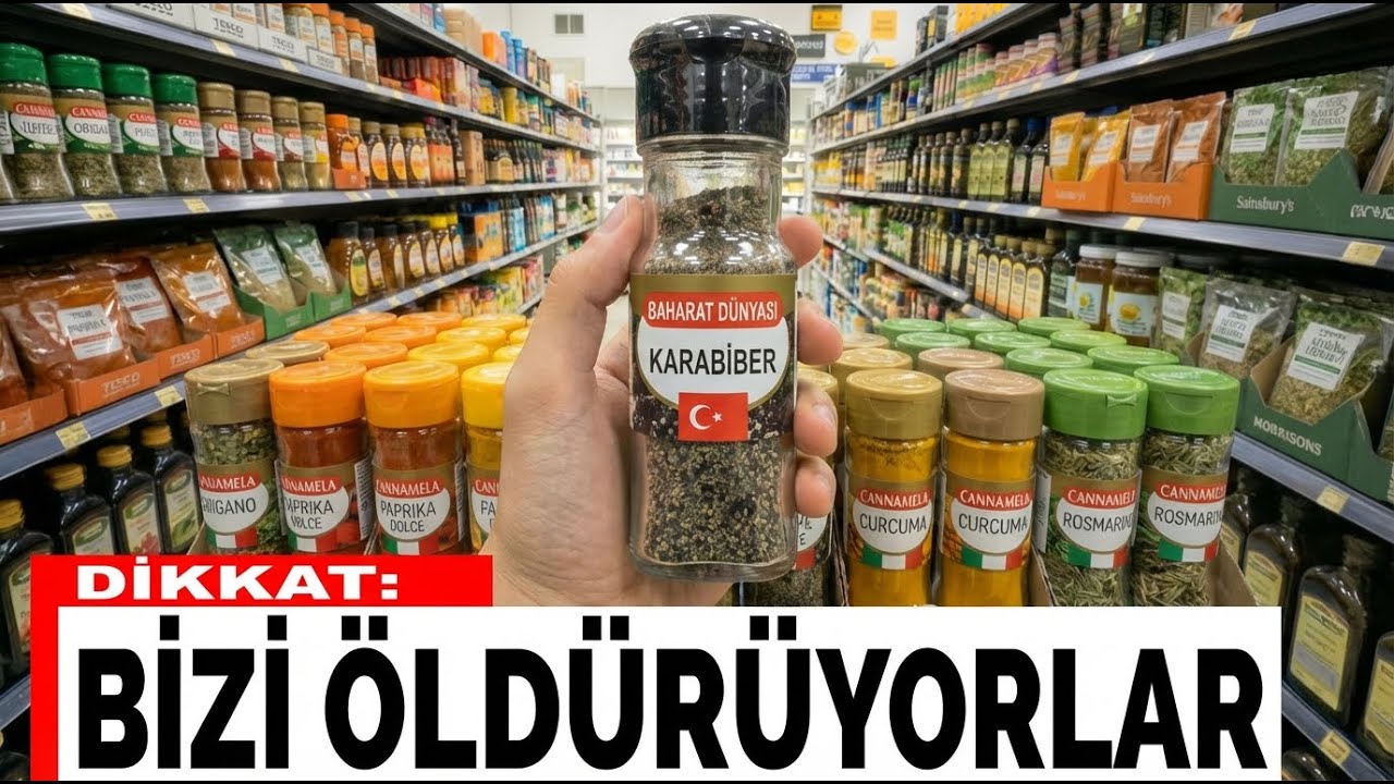KAÇINMAN Gereken 8 TOKSİK BAHARAT Markası