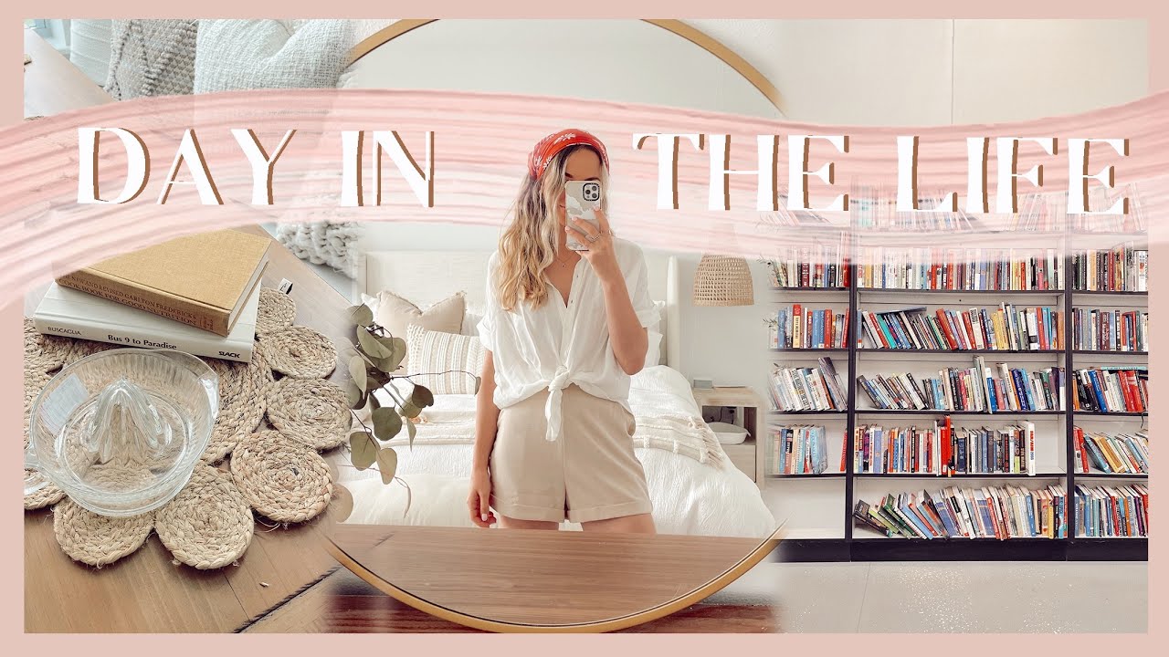 DAY IN THE LIFE | getting out of a funk, thrift shopping, cooking, & cozy rainy night ✨