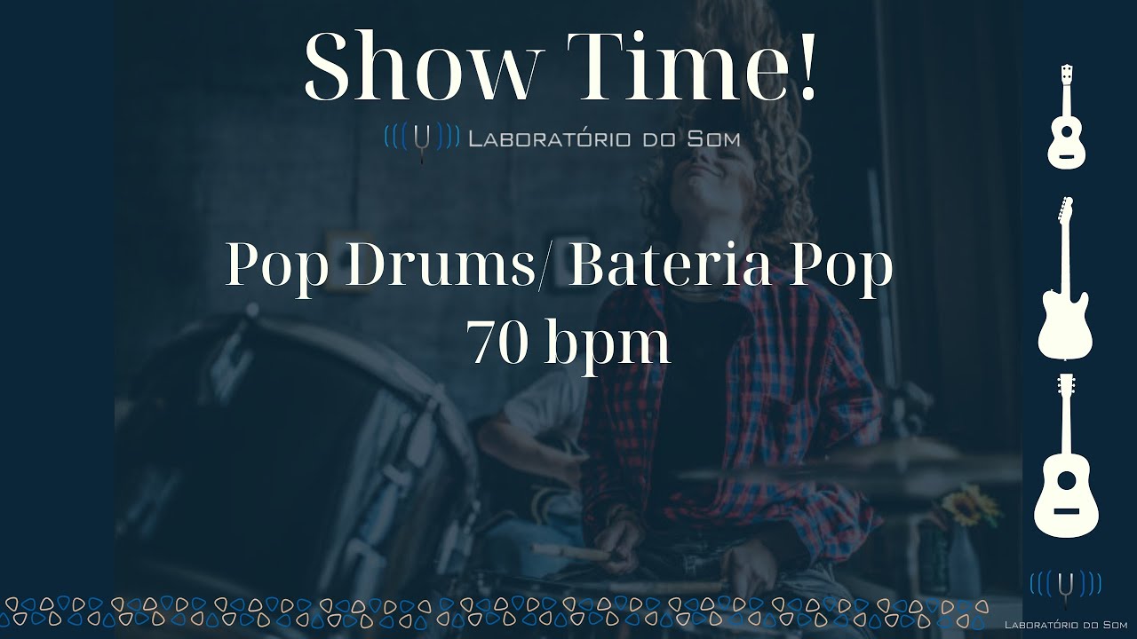 Pop Drums/ Bateria Pop 70 bpm