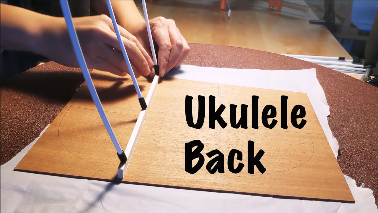Make Ukulele Back Plate | Tenor Ukulele Build Series - Part 3