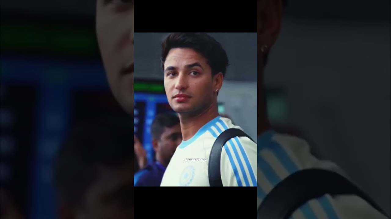 Mr handsome Abhishek Sharma #abhisheksharma #youtubeshorts #viralshorts #cricket #edit