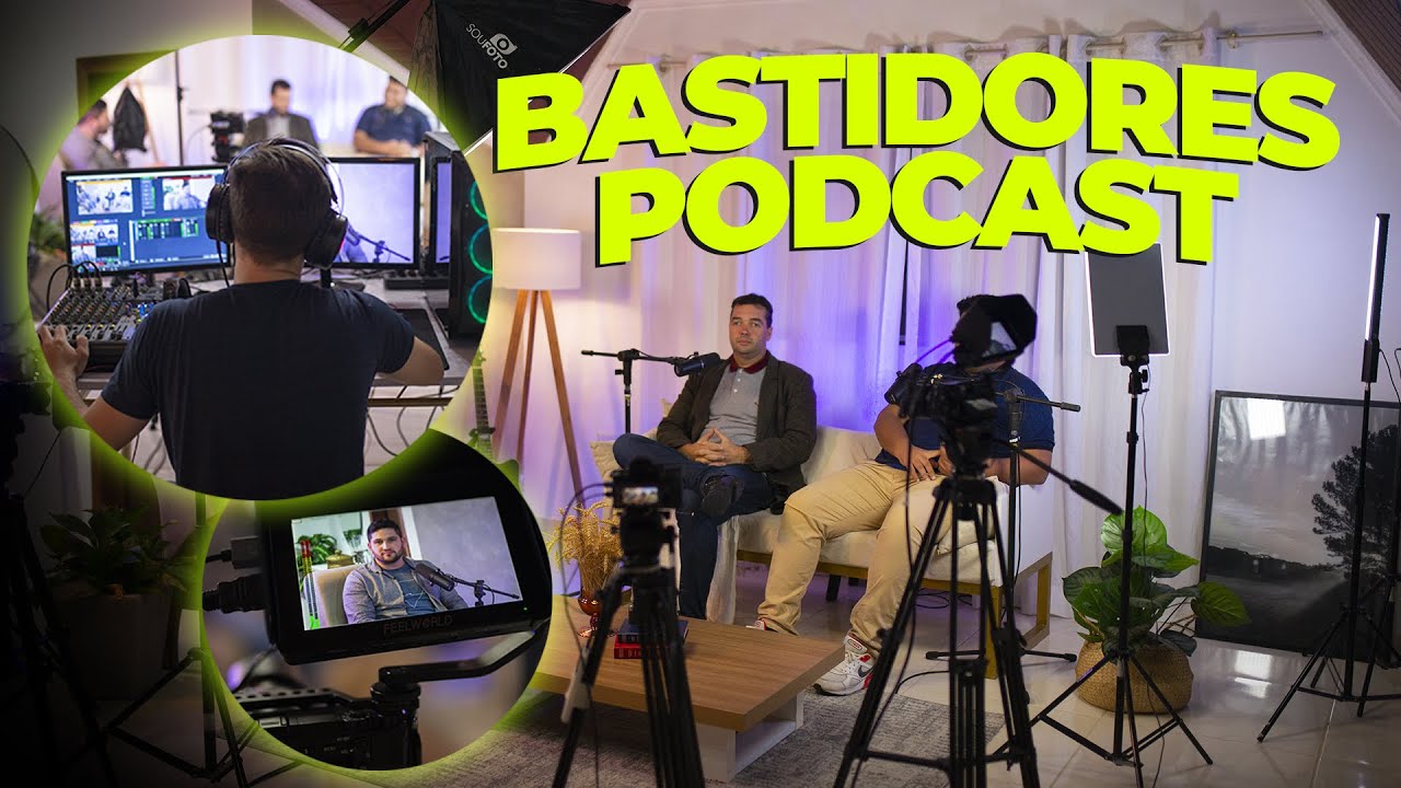 O INÍCIO DO NOSSO ESTÚDIO DE PODCAST - CONHEÇA OS BASTIDORES